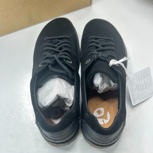 Birkenstock Honnef Low Suede Leather Sneaker Black 1019328 Women 8/Men 6 - Picture 5 of 10